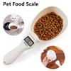 Food Scale Pet Measuring Scoop LCD Electronic Precision Weighing Tool Dog Cat Feeding Digital Spoon Scale Display Kitchen Scale