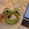 Korean Kawaii Frog Head Band Cute Makeup Plush Elastic Headband for Girls Headwear Kids Women Hair Accessories