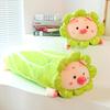 Creative Cabbage Pig Throw Pillow Long Pillow Plush Toy Piglet Doll Throw Pillow Girls Bed Super Soft Birthday Gift