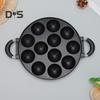 Сковорода для выпечки торта с 7 отверстиями, гладкая сковорода для омлета, антипригарная сковорода для шариков осьминога, омлетница для завтрака