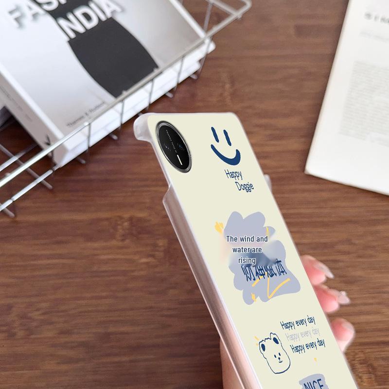 Жесткий чехол-накладка Huawei MatePad Mini в ретро-китайском стиле - Прозрачный с мультяшным дизайном