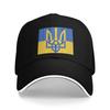 Флаг Украины Трезубец Слава Украине Повседневная Бейсболка Летняя Кепка Тракер Дышащая K-pop Рок Кепка Снэпбэк Унисекс Бейсболки