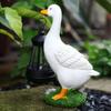 LED Duck Solar Lantern Warm Light Solar Garden Statue Durable Animal Figurine Lantern  Landscape