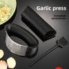 Stainless Steel Garlic Press Garlic Mash Manual Mash Garlic Mash Garlic Press Ring Garlic Press