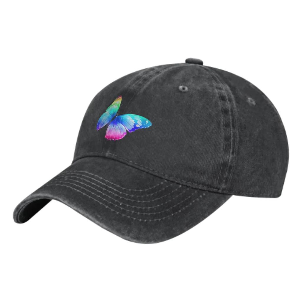 Butterfly Summer Classic Fashion Men Trucker Hat Cotton Breathable Women Cowboy Cap Outdoor Leisure Basketball Caps