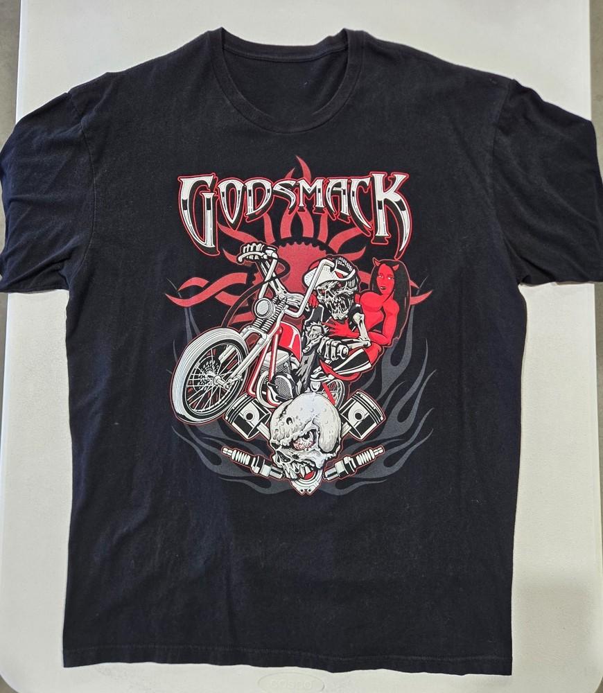 New VINTAGE GODSMACK 2015 TOUR Christmas Gift Unisex S5XL Shirt CA434 Unisex T-Shirt