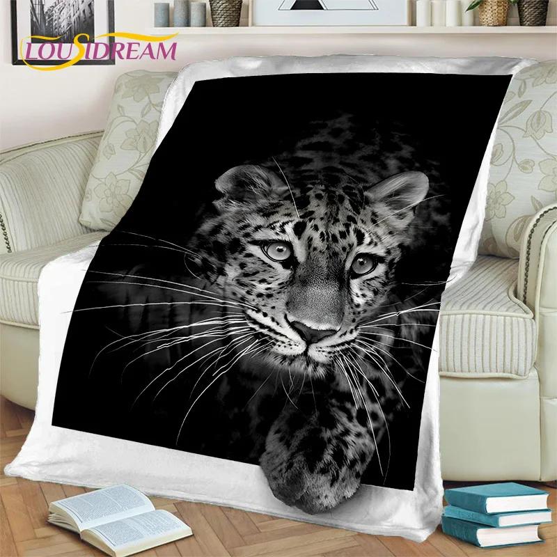 Animal Cartoon Leopard Cheetah Beast Fashion Blanket,Soft Throw Fashion Blanket for Home Bedroom Bed Sofa Picnic Travel Office Cover Fashion