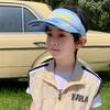 UV Protection Sun Hat with Sunglasses Baseball Cap Cartoon Children's Caps