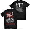 Смешная футболка с принтом Death Metal для мужчин и женщин, летняя хлопковая футболка с логотипом группы, короткий рукав, женская одежда