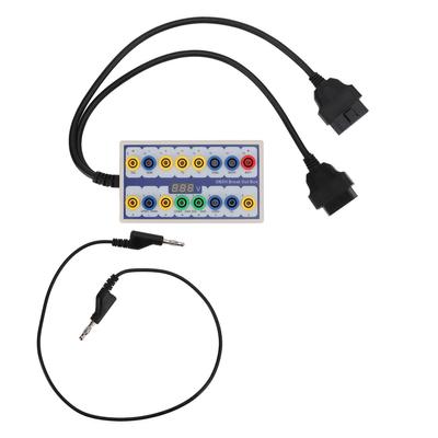 OBDII Breakout Box OBD2 Protocol Detector с диагностическим кабелем Universal для автомобильного OBD Line Signal