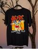 AC DC Band Футболка мужская Черная Все размеры S-2345XL Унисекс Футболка