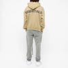 Fear of God Essentials Худи с капюшоном FW19 со светоотражающей надписью на спине и флисовой подкладкой, унисекс, цвет хаки, FOG-FW19-28