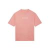 Air Pure Color Letter Logo Print Crew Neck T-Shirt Men Tops Salt-Pink DO6100-604