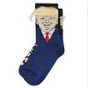 Socks Christmas President Donald Trump Novelty Sock Hair Gift For Him Dad Funny