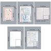 PVC Photocards Holder Transparent Bill Storage Booklet Simple Photo Album
