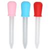 2pcs Multifunctional Transfer Pipette Silicone Calibrated Liquid Dropper for Laboratory DIY Art
