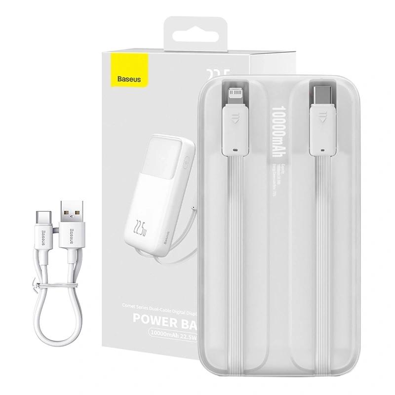 Powerbank Baseus Comet 10000Mah 22.5W (White)
