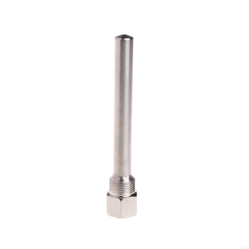 Подходит для гильз термометров с резьбой 1/2" NPT, карман для погружения