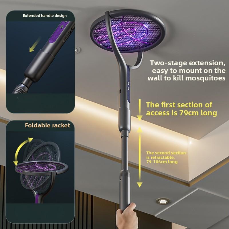 Масштабируемое расширение Mosquito Killer, USB перезаряжаемая бытовая лампа 2-в-1 Mosquito Killer