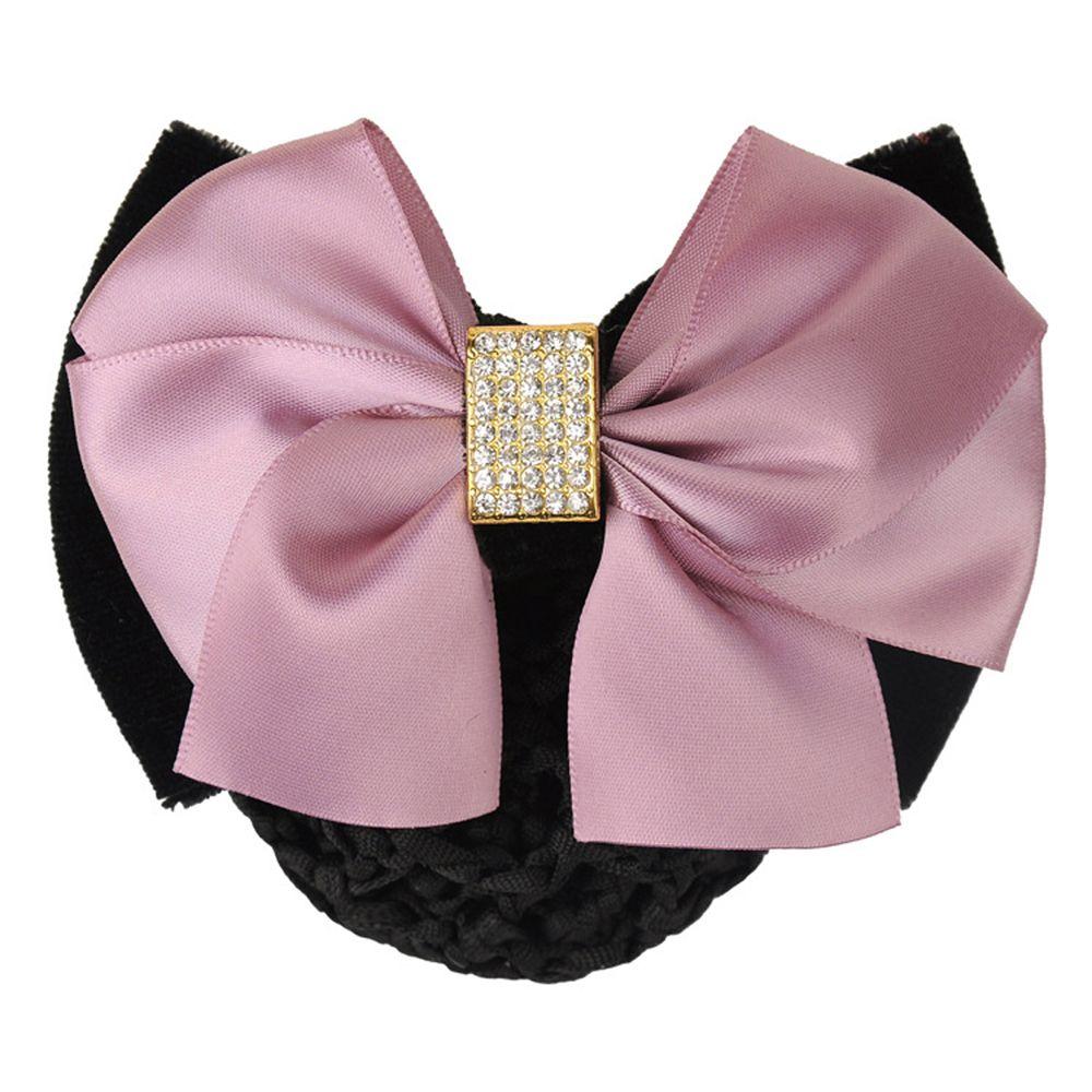 Big Bow Nurse For Girls Hotel Hairgrips Cover Net Ponytail Clip Women Spring Clips Korean Bun Snood