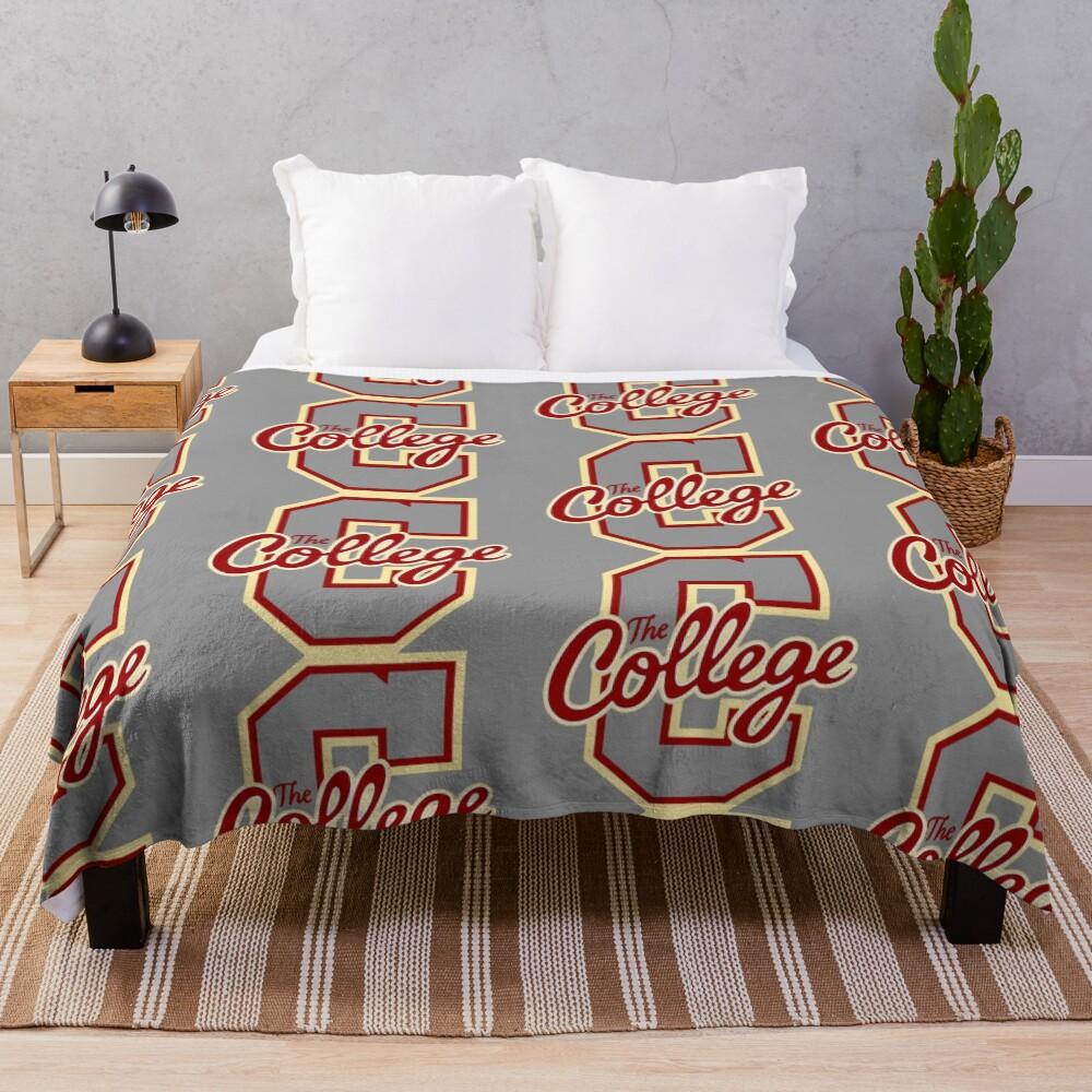The College Throw Blanket