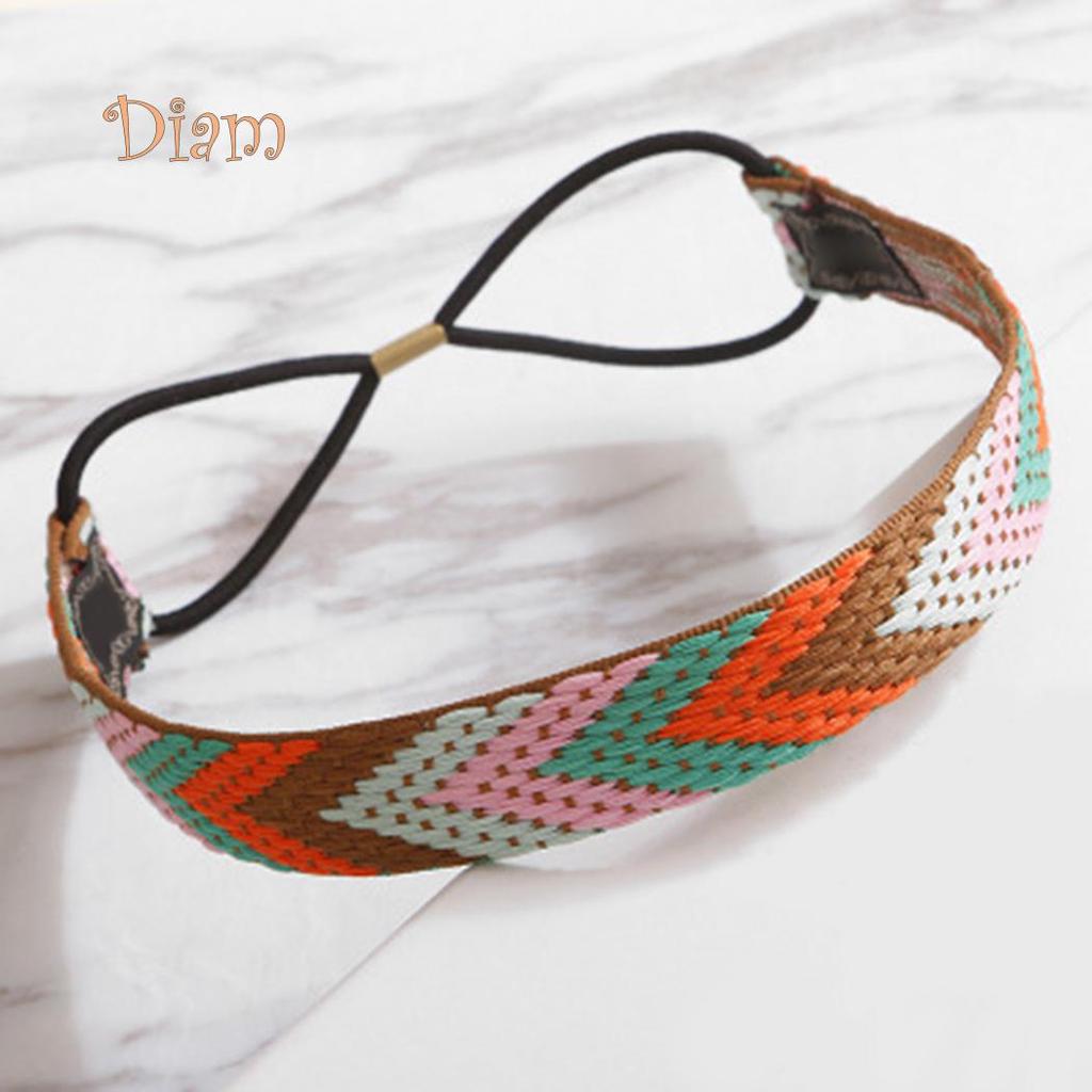 Женские эластичные плетеные повязки на голову Tenfyer в этническом стиле в стиле бохо, аксессуары для волос