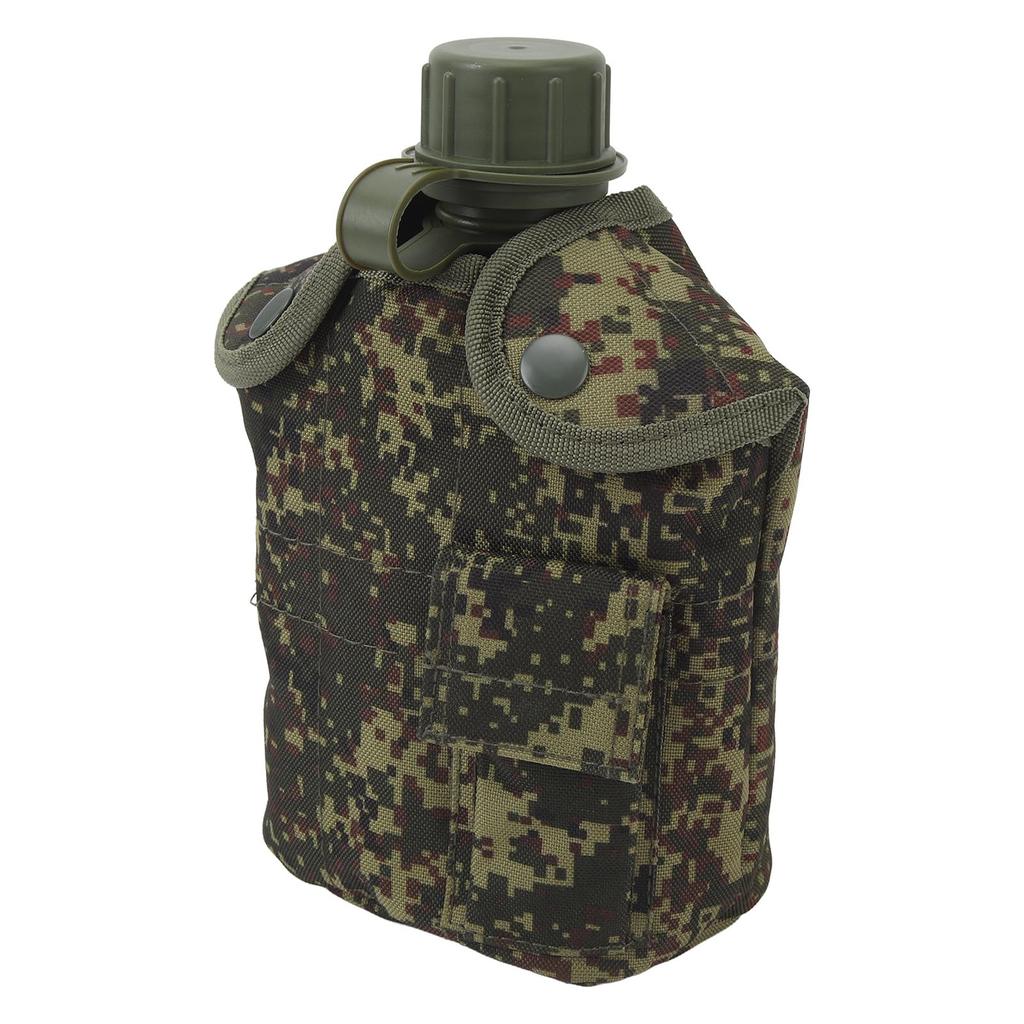 Sports Water Bottle 1L Leak Proof Wide Mouth Portable Camping Bottle for Outdoor Gym Hiking Travel