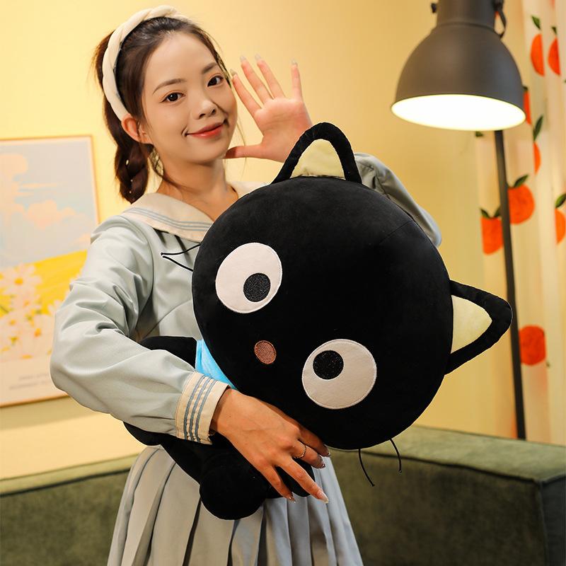 Шоколадный кот плюшевая кукла игрушка детский подарок