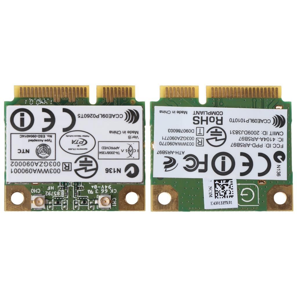 Atheros AR9287 AR5B97 WLAN Mini pci-express для Window XP/Win 7 8 10 32 64 Беспроводная WiFi сетевая карта
