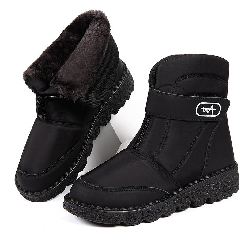 Женские ботинки 2024 года, новые зимние ботинки для женщин, зимние ботинки Mujer, водонепроницаемые ботильоны, зимняя обувь на меху, женские ботинки