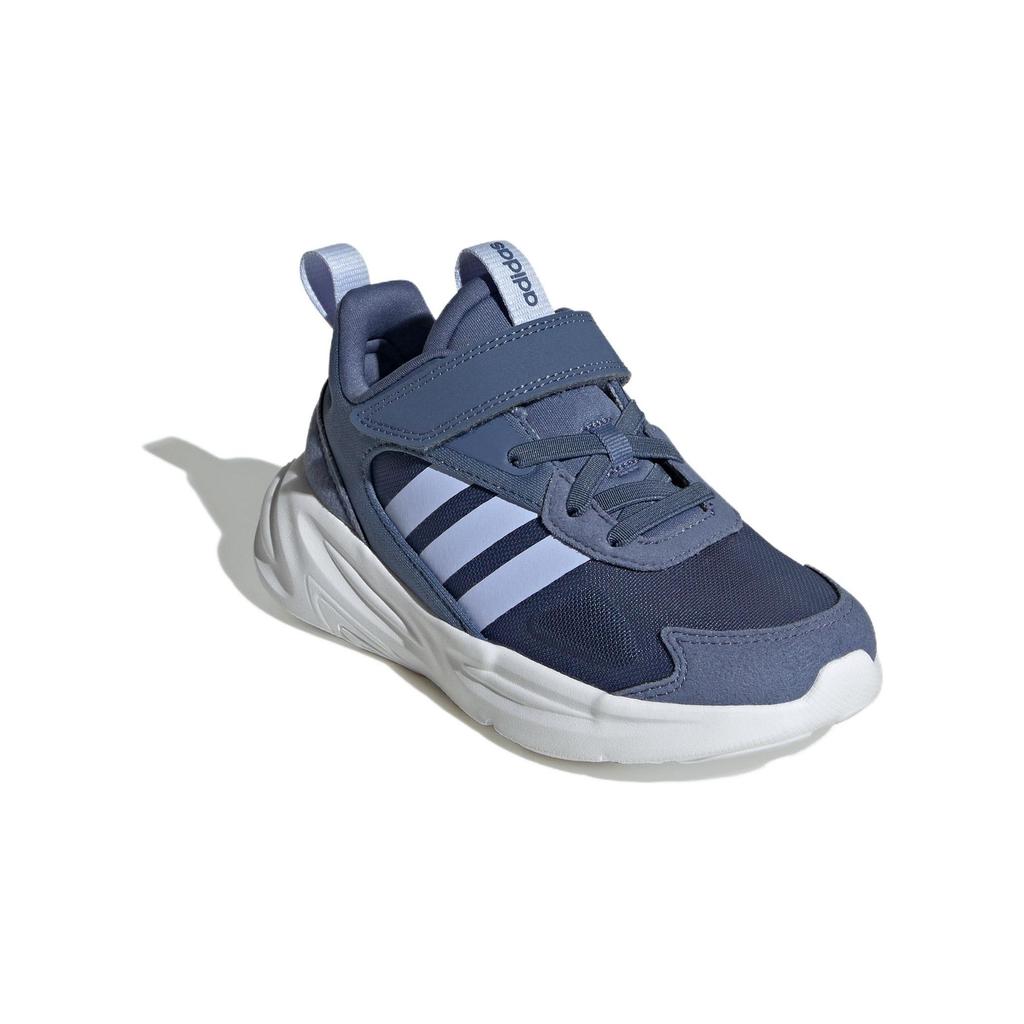Adidas Galaxar Running Comfortable Versatile Non-Slip Durable Low-Top Casual Shoes Kids Sneakers Blue ID2298
