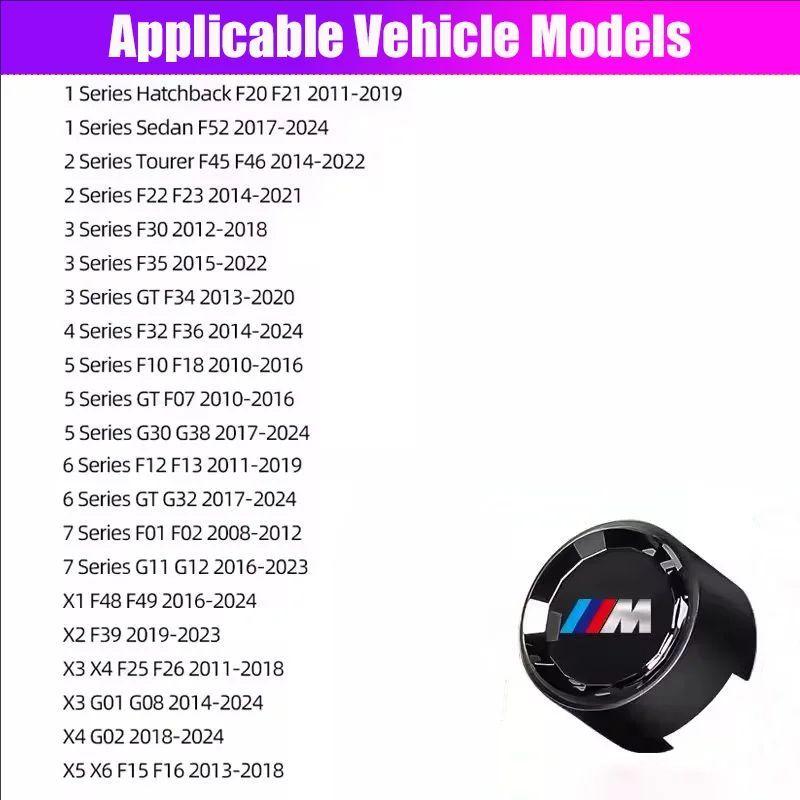 CTCE1 Car Engine One-button Start Crystal Button Accessories / Sticker For BMW G80 G06 G07 G42 G14 G15 G16 F82 F20 F21 F83 M2 M3 M4 M5