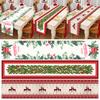 Christmas Table Runner Merry Christmas Decorations For Home 2025 Tablecloth Navidad Noel Kerst Xmas Gifts New Year 2026 Natal