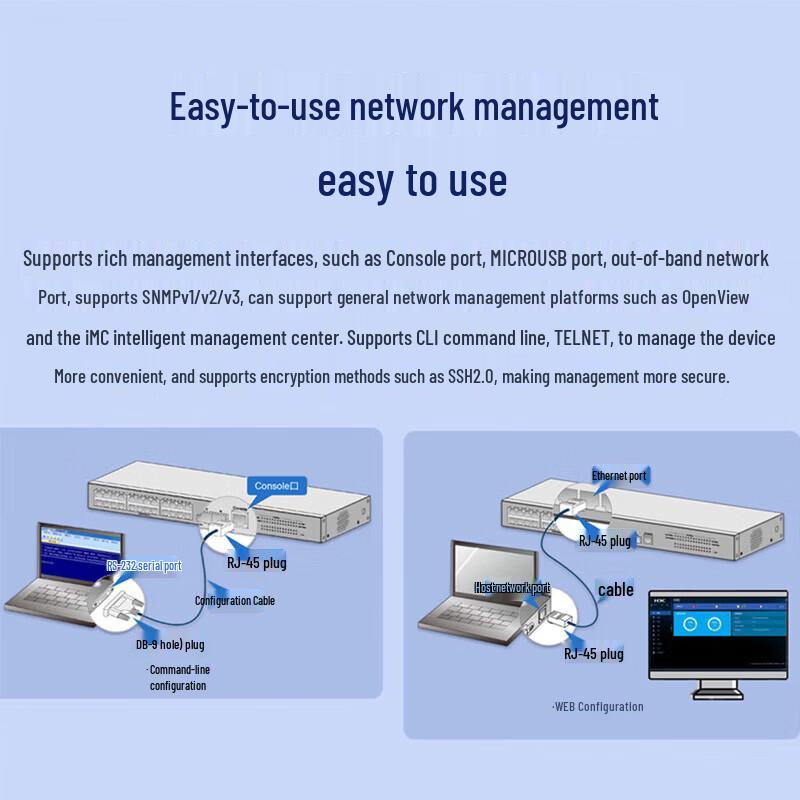 H3C S5560S-28F-EI Layer 3 Managed Ethernet Switch