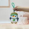Mini Penguin Keychain Toy Stuffed Plush Animal Pendant Boys Girls Hanging Ornament Bags Phones Cars Versatile Decoration