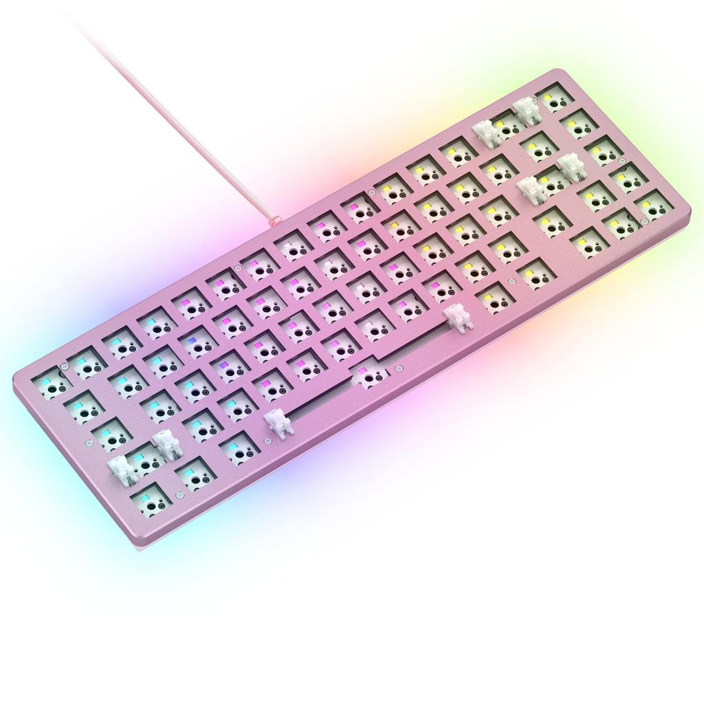 Glorious GMMK2 игровая компактная barebones клавиатура для ПК с возможностью горячей замены, RGB, проводная, Type-C, USB, настраиваемая, DIY, с возможностью горячей замены, TKL, механическая
