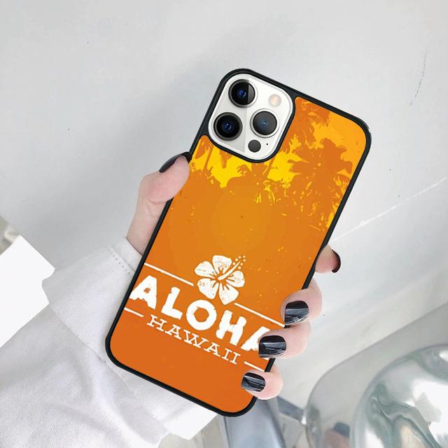 Чехол для телефона Гавайи Алоха Для iPhone 17 Air 15 Pro MAX 16 Plus 14 11 12 13