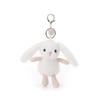 Apricot Lamb Summer Bunny Cute Soft Keychain Plush Perfect for Boys and Fits Kids Backpacks and 10cm Toy, Girls, Purses,