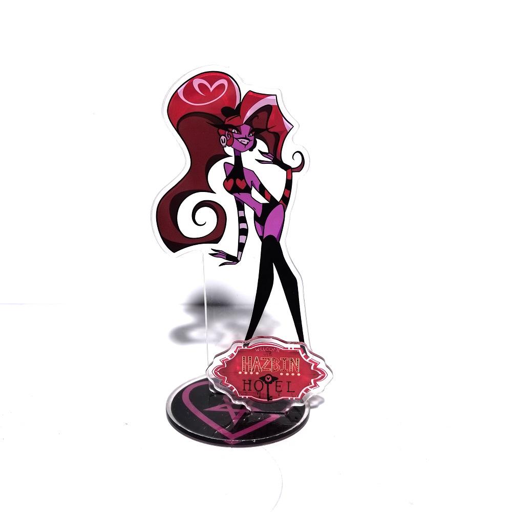 15СМ Фигурка Hazbin Hotel Helluva Boss Стенд Акриловые Фигурки Вагги Настольная Подставка Фигурка Набор Украшений Подарки