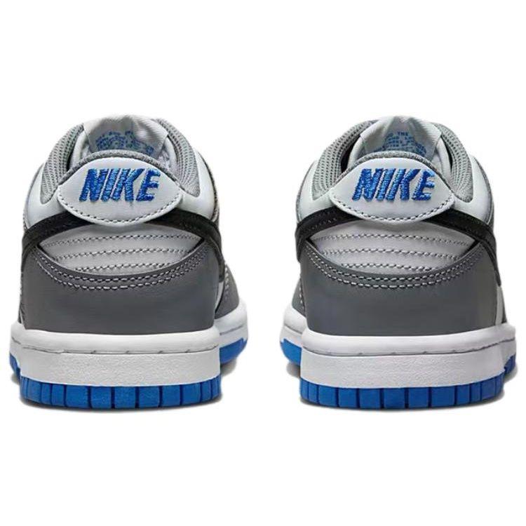 Nike Dunk Low GS Cool Grey Photo Blue Детские кроссовки Черные чисто-платиновые светло-фото-синие FB9109-001