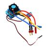 2 to 3S 120A Brushless ESC RC Electronic Speed Controller with T Male Plug 4.0mm Banana Female Plug for RC Car Boat