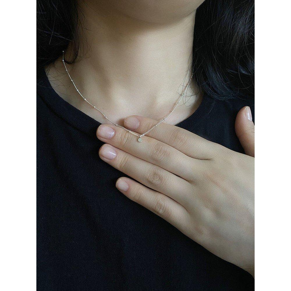 Initial Grain Necklace