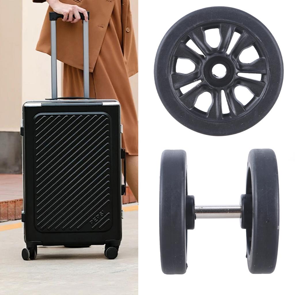 Набор из 8 сменных колес для дорожного багажа, чемодана, 55x11 мм, пластиковые роликовые колеса, ремонтные комплекты, сменные колеса для полки