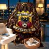 Go Ahead Eagles Print Blanket - Soft & Comfortable, for Bedroom, Travel, Sofa, Home Decoration - Birthday Christmas Gift for Friend