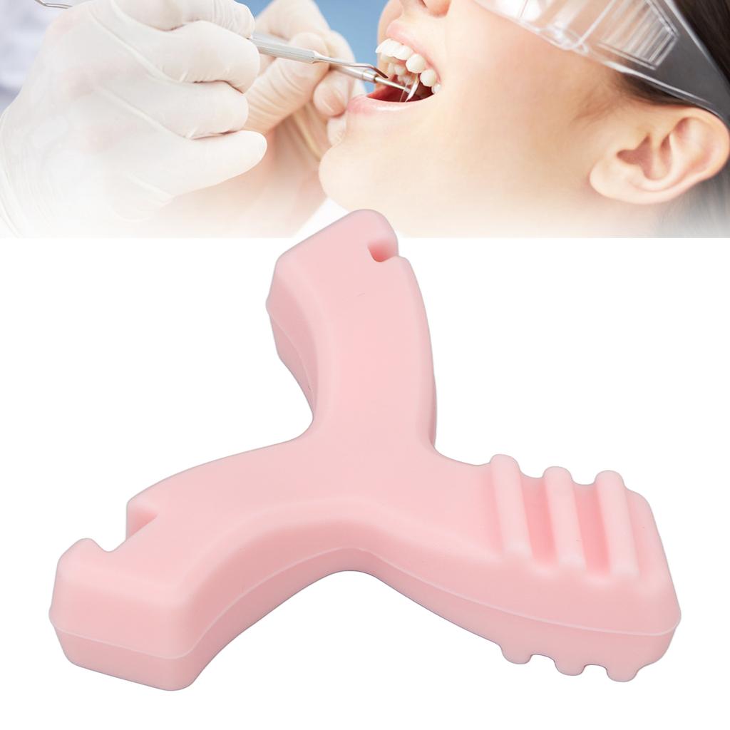 Стоматологические жевательные резинки для элайнеров Y-образной формы, пищевого класса, с ароматом клубники, ортодонтические жевательные резинки для прикуса с футляром для хранения