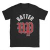 Babymonster Batter Up T Shirts for Men Pure Cotton Novelty T-Shirt Crew Neck Tees Short Sleeve Clothing Gift Idea