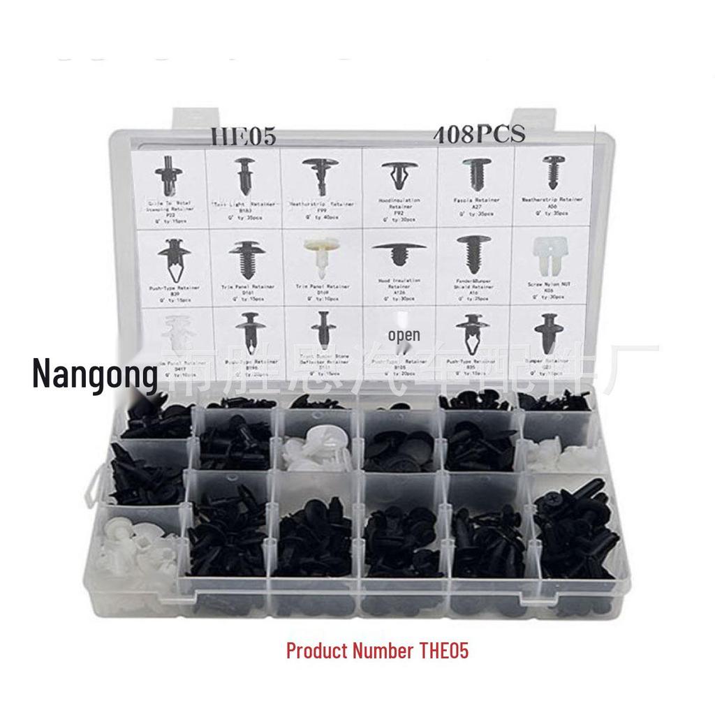 Nissan & Ford Car Trim Panel Buckle Set - 408PCS