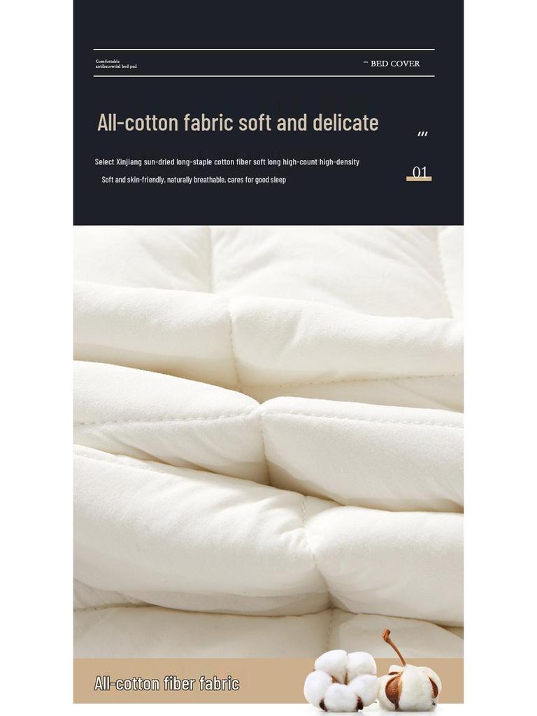 Двусторонний стеганый хлопковый наматрасник DoubleTree by Hilton