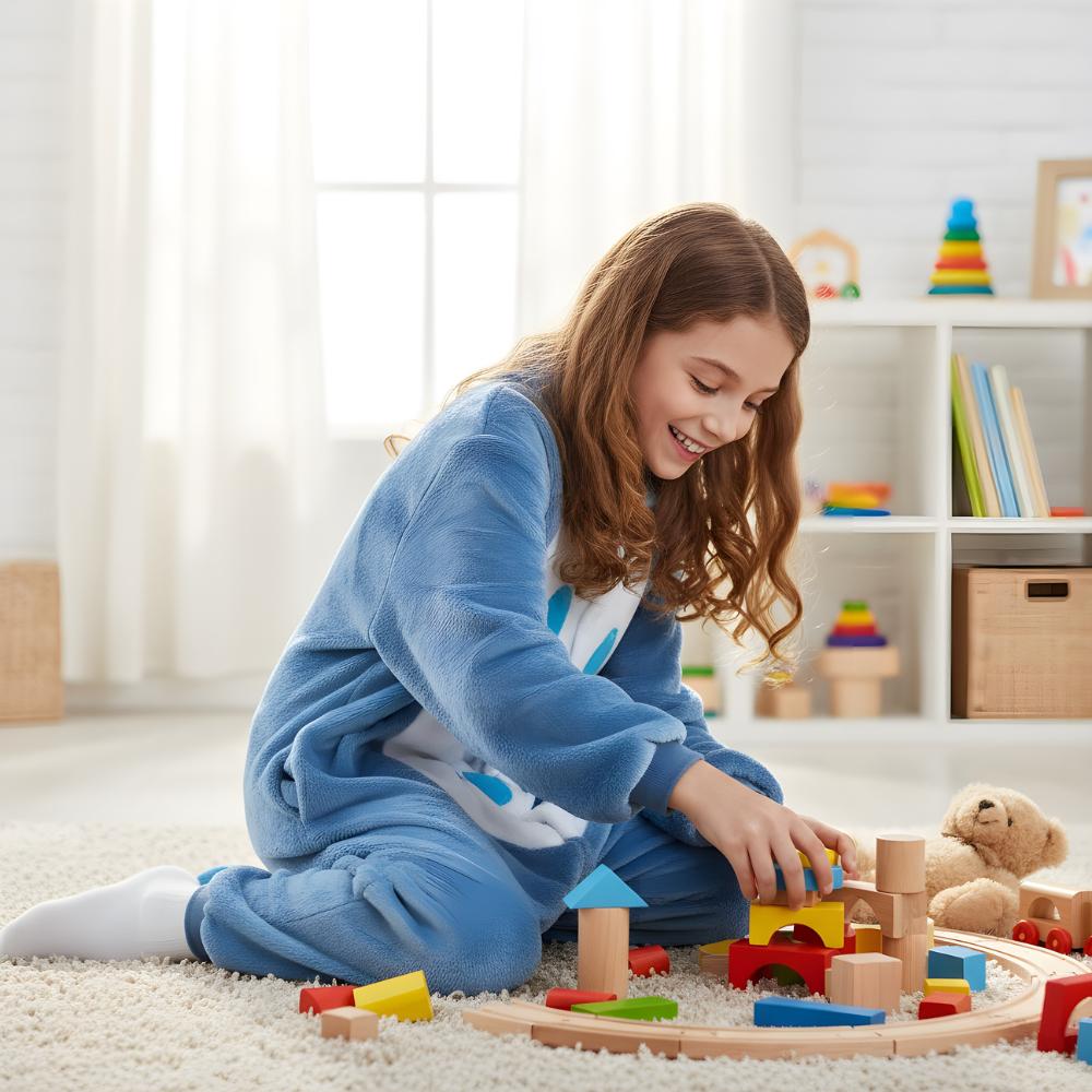 Piżama Onesie Kigurumi Kostium Przebranie Sowa Dzieci 125 - 135Cm