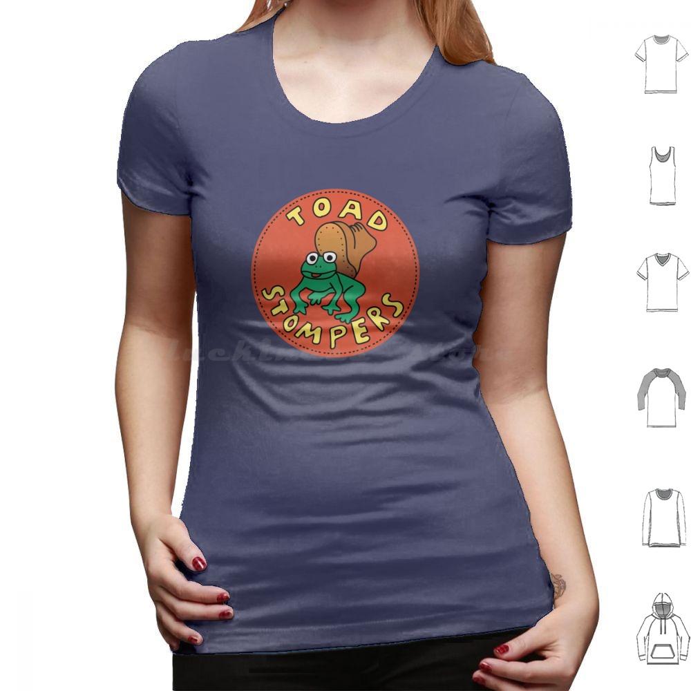 Hell Comes To FrogtownToad Stomper Badge T Shirt 6xl Cotton Cool Tee Hell Comes To Frogtown Roddy Piper Cult Movie Film Toad